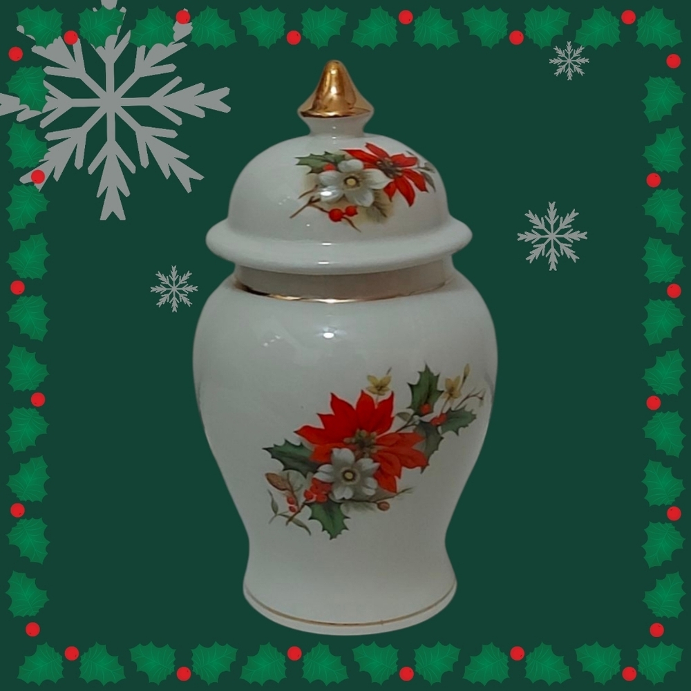 Sadler Christmas Tea Caddy
